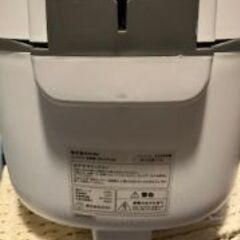 コンパクト炊飯器（3合炊き）　売りますの画像
