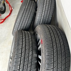 日産　　エルグランド　E52 純正タイヤ
の画像