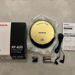aiwa XP-A20 ポータブルCDプレーヤーの画像
