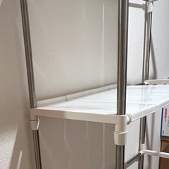 ランドリーラック、洗濯機ラック (megu) 新栄町の収納家具《ランドリー収納》の中古あげます・譲ります｜ジモティーで不用品の処分