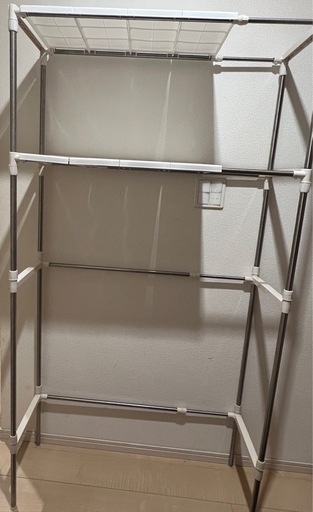 ランドリーラック、洗濯機ラック (megu) 新栄町の収納家具《ランドリー収納》の中古あげます・譲ります｜ジモティーで不用品の処分