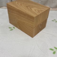 お話中☆無印良品 木製小物収納 2点セットの画像