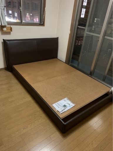 ダブルベット　ダークブラウン