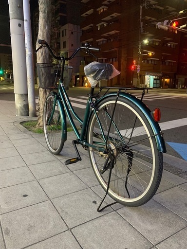 26インチ中古自転車です！防犯登録も一緒にすることができますよ！長持ちするよう仕上げてます！