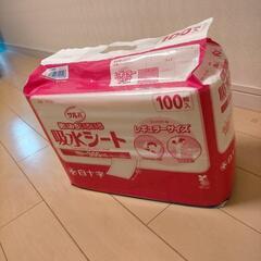介護　白十字の吸水シート　100枚　未開封新品　