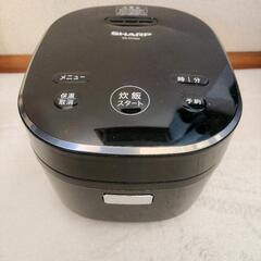受付再開  SHARP 3合炊き炊飯器