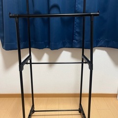ハンガー　ラック　ダブル　2段