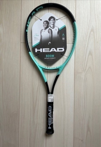 ヘッド(HEAD) 2022 BOOM TEAM ブーム／ブーン チーム (275g) 海外正規品 硬式テニスラケット  233522-ブラック×ミントグリーン(22y5m)[NC]