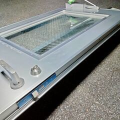 枠付きアルミ極厚扉☆中古の画像
