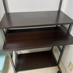 ニトリ　パソコンラック　幅 60x奥行30× 高さ130cm 【3/6まで】の画像