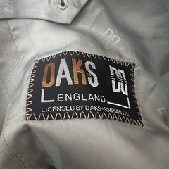 ✨日本製✨DAKS LONDON グレー ビジネスジャケットの画像