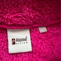 【美品】Alpine Design フリースジャケット ジャンパー ピンク　Lの画像