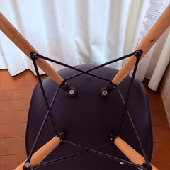 イームズ　シェルチェア　ブラックの画像