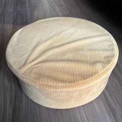【値下げ】オレンジ　2個セットハードクッション　ニトリの画像