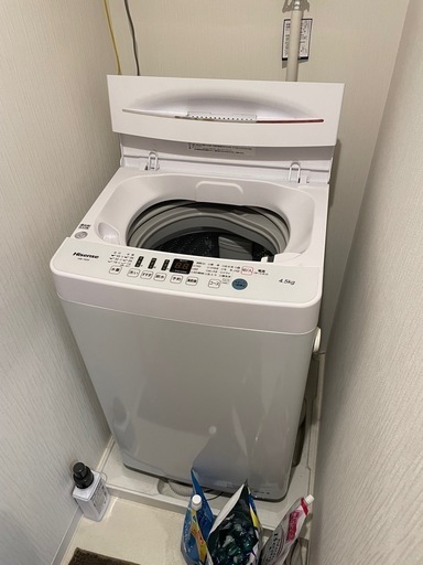 特価】ハイセンス 洗濯機 4.5kg (さととと) 祇園四条の生活家電《洗濯機》の中古あげます・譲ります｜ジモティーで不用品の処分