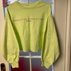 長袖ミニTシャツの画像