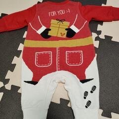 【Christmas】カバーオール　70cmの画像