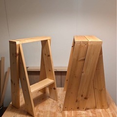 1×4だけでできるスタッキングチェア