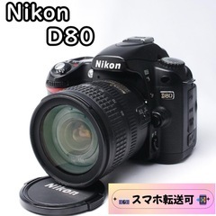 届いてすぐ使える Nikon D80スマホ転送多機能 一眼レフ