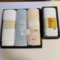 【訳あり】タオル4枚箱入今治