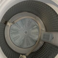 値下げ【極美品】Haier 5.5kg洗濯機 JW-U55LK 2023年製 通電確認済み 高年式 早い者勝ち 引取歓迎 配送OKの画像