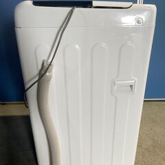 値下げ【極美品】Haier 5.5kg洗濯機 JW-U55LK 2023年製 通電確認済み 高年式 早い者勝ち 引取歓迎 配送OKの画像