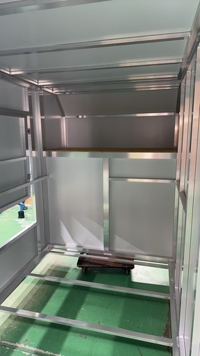 オーダー制キッチンカーシェルBOX