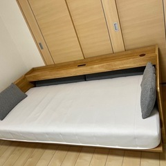 ニトリ　ソファベッドの画像
