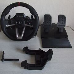 ☆ ハンドルコントローラー HORI PS4-052 レーシングホイールエイペックス RWA PS5/PS4/PC ☆の画像