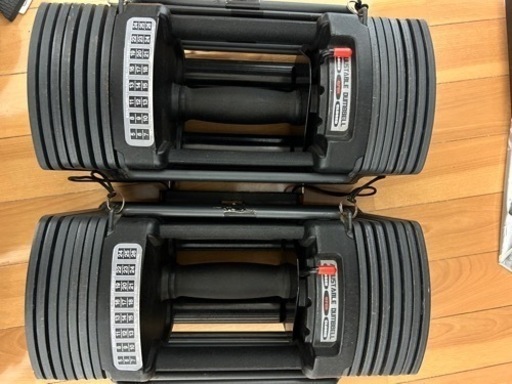 top film可変式ダンベル26kg ストア 2個セット