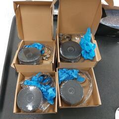 自動車・バイク用耐熱クロス ヴァンテージ 4枚セット断熱布 火傷防止 テープ  エキゾーストストラップ プロテクトトラップ

の画像