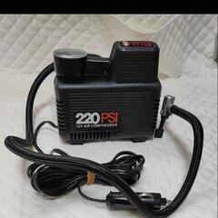 再投稿　ミニエアコンプレッサー　220PSI