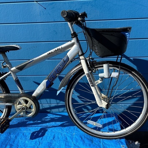 SPEED section1 24 6変速 C282☆9000円☆整備済み 中古子供自転車 JrMTB