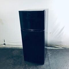 ID:rg220151 ハイアール Haier 冷蔵庫 一人暮らし 中古 2019年製 2ドア 130L ブラック 直冷式 右開き JR-N130A(K)  【リユース品：状態D】【送料無料】【設置費用無料】