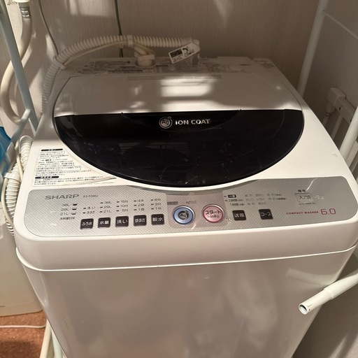 中古 風乾燥 全自動洗濯機 東芝 6.0kg AW-6G6 2018年製 グランホワイト 部屋干し槽乾燥機能 6ヶ月保証付き-COSMO SPACE  online