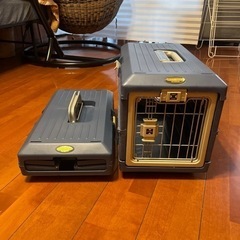 　ペット折りたたみクレート
の画像