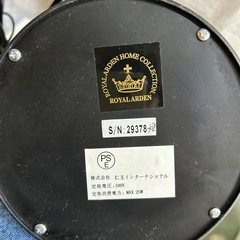 【済】テーブルライト アンティークローズ 2灯の画像