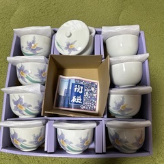 蓋付き湯呑み10個セット