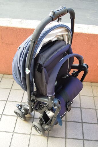 Combi コンビ ベビーカーメチャカルハンディオート４キャスエッグショック (もぴ) 緑園都市のベビー用品《ベビーカー、バギー》の中古あげます・ 譲ります｜ジモティーで不用品の処分