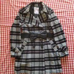 レディースコート　腰ベルト付き