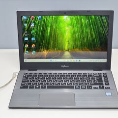 中古ノートパソコン ドスパラ Altair F-13 Windows11+office 爆速SSD256GB core i5-7200U/メモリ8GB/13.3インチ/無線内蔵/Webカメラ/24H2