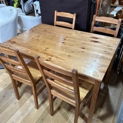 テーブルセットの中古が安い！激安で譲ります・無料であげます｜ジモティー