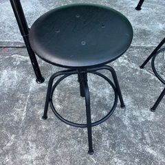 【IKEA/机・椅子高さ調整可能】ダイニングテーブル　デスク　イス　チェア　イケアの画像