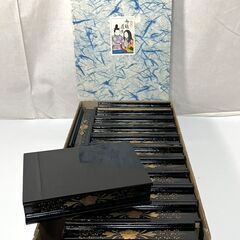 【G818】ひな人形/15人揃い/寿久作/雛人形/お雛様座台/几帳/雛道具/中古/現状品の画像