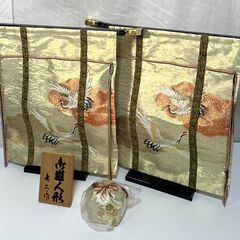 【G818】ひな人形/15人揃い/寿久作/雛人形/お雛様座台/几帳/雛道具/中古/現状品の画像