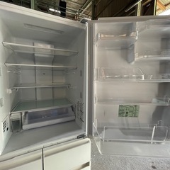 【再度お値下げしました】通電・動作確認OK 　Panasonic パナソニック　5ドア　ノンフロン冷凍冷蔵庫　NR-E459PX  　450L 　2022年製の画像