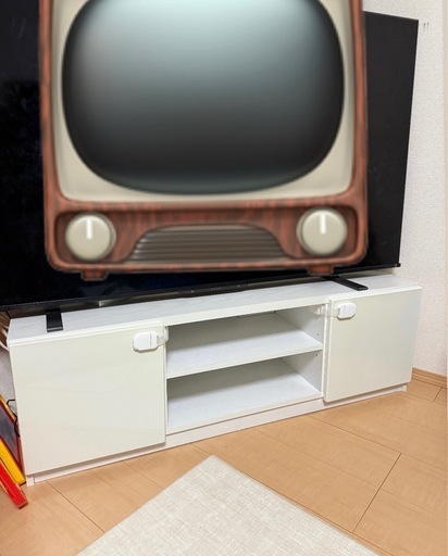 コーナーテレビ台 (yu) 相模原の家具の中古あげます・譲ります｜ジモティーで不用品の処分