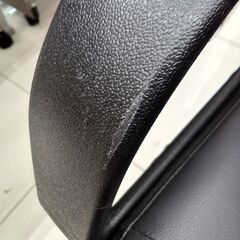★ジモティ割あり★ ナカバヤシ株式会社 オフィスチェア ブラック H100～110×D66×W61.5 クリーニング済み HJ5918の画像