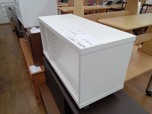 ☆ジモティ割あり☆ レンジ台 白 H84×D35×W56.5 クリーニング済み OJ7909 (リユースのサカイ太田)  西小泉の収納家具《食器棚、キッチン収納》の中古あげます・譲ります｜ジモティーで不用品の処分