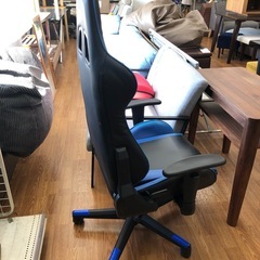 ゲーミングチェアGT RACING ブラック×ブルー【取りに来れる方限定】 (トレファク八尾店) 八尾の椅子《その他》の中古あげます・譲ります｜ ジモティーで不用品の処分